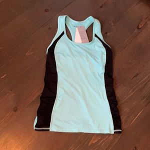 nike dri fit tank built in bra